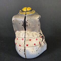 Antique Hubley Cast Iron Circus Elephant Still Bank, circa 1920s