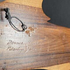 Dennis Christian Hand Carved Exotic Wood Figural Shark Sculpture Wall Plaque