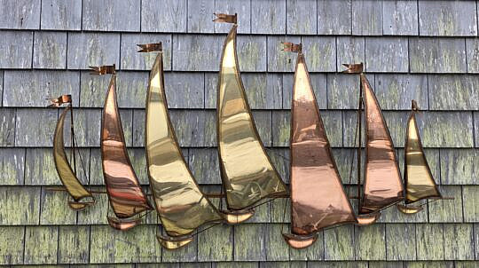4671-955 Brass Boats A