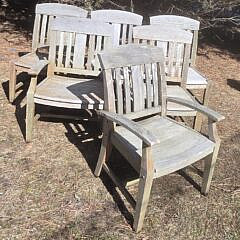4675-955 Teak Chairs A