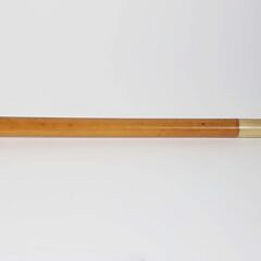 Carved Gentleman Knob Walking Stick, 19th Century