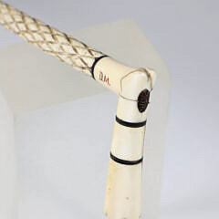 Whaler Made L-Grip Cane, 19th Century