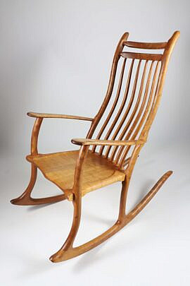 Stephen Swift Cherry Rocking Chair