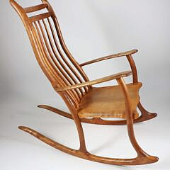 Stephen Swift Cherry Rocking Chair