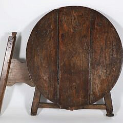 French Folding Wine Tasting Table, 19th Century