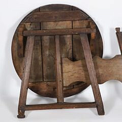 French Folding Wine Tasting Table, 19th Century