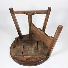 French Folding Wine Tasting Table, 19th Century