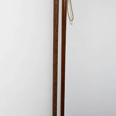 Two Whaler Made Walking Sticks, 19th Century