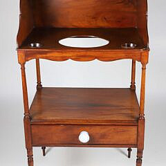 Scarce Nantucket Mahogany Wash Stand, circa 1800 