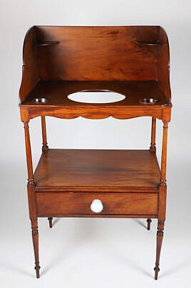 Scarce Nantucket Mahogany Wash Stand, circa 1800 