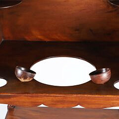 Scarce Nantucket Mahogany Wash Stand, circa 1800 