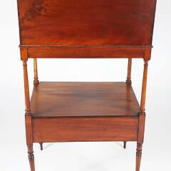 Scarce Nantucket Mahogany Wash Stand, circa 1800 