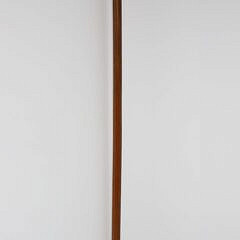 Carved Portrait of an Asian Gentleman Walking Stick, 19th Century