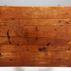 Hepplewhite Style Cherry Wood One Drawer Work Stand, 19th Century