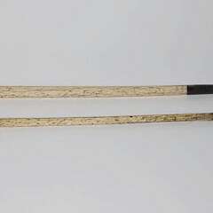 Two Whaler Made Knob Walking Sticks, 19th Century