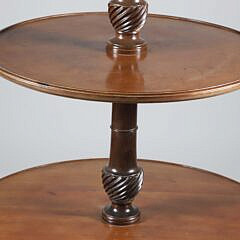 English George III Three Tier Dumb Waiter, 18th Century