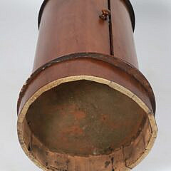 English Pot Table with Alabaster Insert, 19th Century
