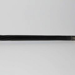 Carved Portrait Walking Stick, 19th Century