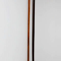 Two Whaler Made Clenched Fist Walking Sticks, 19th Century