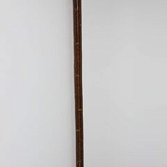 Elephant Carved Grip Walking Stick, 19th Century