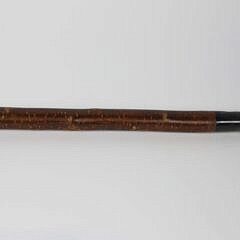 Elephant Carved Grip Walking Stick, 19th Century