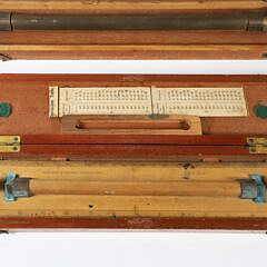 Three Boxed Harling Brass Parallel Roller Rules