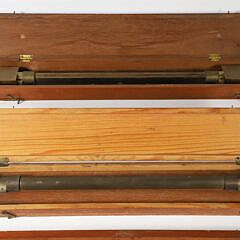Three Boxed Harling Brass Parallel Roller Rules