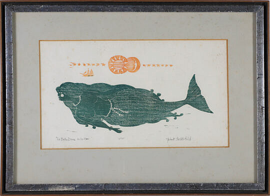 John Lochtefeld Limited Edition Lithograph "La Belle Dame de la MER" Edition #1/75