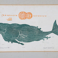 John Lochtefeld Limited Edition Lithograph “La Belle Dame de la MER” Edition #1/75