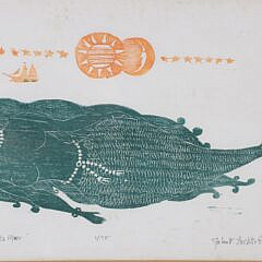 John Lochtefeld Limited Edition Lithograph “La Belle Dame de la MER” Edition #1/75