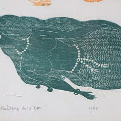 John Lochtefeld Limited Edition Lithograph “La Belle Dame de la MER” Edition #1/75