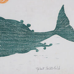 John Lochtefeld Limited Edition Lithograph “La Belle Dame de la MER” Edition #1/75
