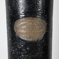 “Anderson Fog Horn” National Alarm Co. Boston, Patent July 7, 1868