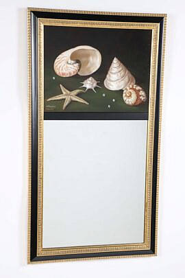 Irmgrad Arvin Oil on Board Over Mirror