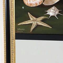 Irmgard Arvin Oil on Board “Trumeau” Mirror