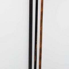 Three Antique Repousse Gold Filled Handle Canes, 19th Century