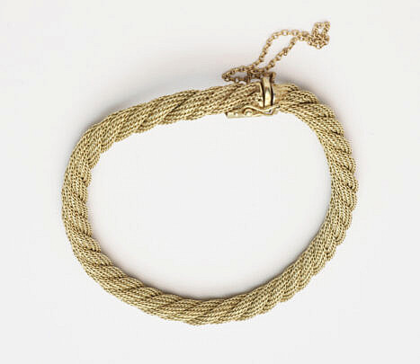Italian 14K Yellow Gold Cable Twist Bracelet