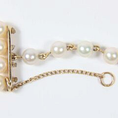 Princess Diana Style Amethyst, Diamond, and Pearl Choker