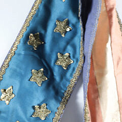 Three American Flag Centennial Parade Sashes, circa 1876, Manufactured by Louis E. Stiltz & Bro. Co. Philadelphia PA