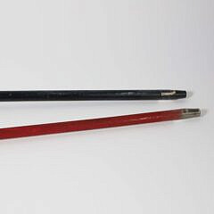 Two End of Prohibition Wood Canes, circa 1933