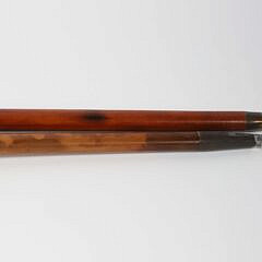 Two Sterling Silver Knob Walking Sticks, 19th Century