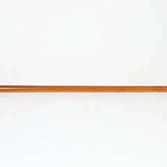 Overlay Silver on Glass T-Grip Walking Stick, 19th Century