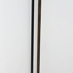 Two Agate Ball Walking Sticks 19th Century on Wood Shafts