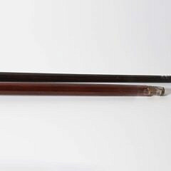 Two Knob Grip Walking Sticks, 19th Century