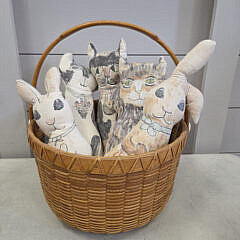 21-5650 Paul Willer Basket with Cats A