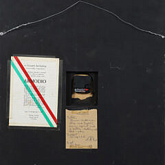 Armodio (b. 1938 Piacenza) Acrylic on Panel “Timepiece”, circa 1969