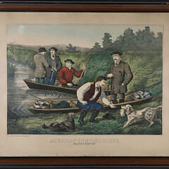 Thomas Kelly, 17 Broadway St. NY "American Hunting Scene"