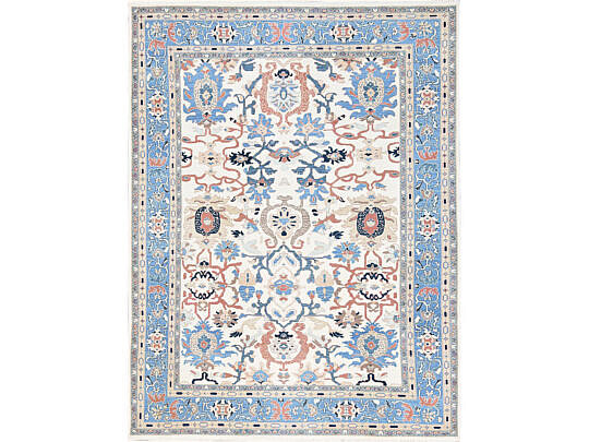 237-4700 Sultanabad Afghan Peshawar Rug A