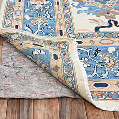 Vanilla Ice White Antiqued Sultanabad Design Afghan Peshawar Hand Knotted Wool Oriental Carpet