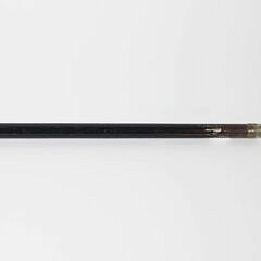 Carved Bulldog Head Grip Walking Stick, 19th Century